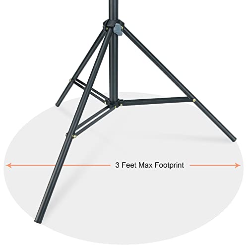 LINCO Lincostore Zenith 7 feet/225cm Photo Studio Light Stands Set of Two for HTC Vive VR, Video, Portrait, and Product Photography