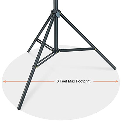 LINCO Lincostore Zenith 7 feet/225cm Photo Studio Light Stands Set of Two for HTC Vive VR, Video, Portrait, and Product Photography