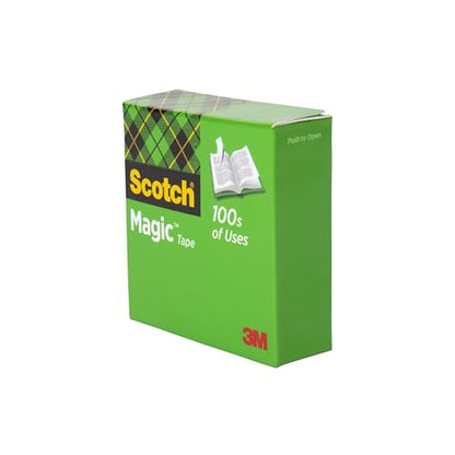 Scotch Magic Tape, Invisible, Home Office Supplies and Back to School Supplies for College and Classrooms, 16 Rolls - size: 16 Rolls