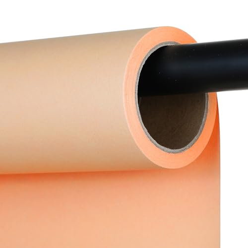 Seamless Photography Background Paper Roll, Blue Photo Paper Backdrop for Photography, Video and Streaming (Ivorine, 107" x32') - color: Ivorine, size: 107" x32'