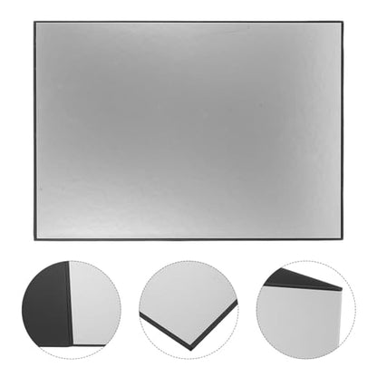 HOMSFOU A3 Silver Photography Reflector Board, Small Tabletop Photo Reflector Cardstock for Studio Lighting and Still Life Shoot, Camera Lighting Accessory for Natural Light Bounce