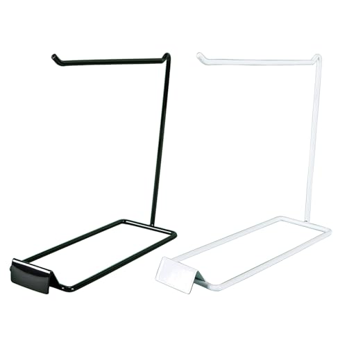 Multifuntional Jewelry Display Stand Showing Holder Alloy Texture Perfect for Necklaces Earrings and Bracelets Bouti - color: White