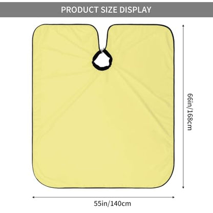 Custom Barber Cape Unisex Salon Hair Cutting Capes Add Your Image Logo Haircut Kit Personalized Stylist Tool - color: Khaki