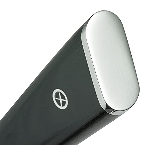 Mercer Culinary M13786 Premium Grade Super Steel, 7-Inch Santoku Knife, G10 Handle - style: Santoku Knife G10 Handle 7 Inch
