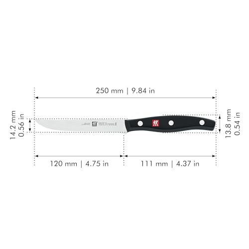 ZWILLING TWIN Signature 4-pc Steak Knife Set - color: Stainless Steel, size: 4-pc