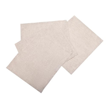 100% Linen Washcloths with Hang Loop– 4-Pack 10.5x13 Inch | Pure Flax Face Cloths for Bathroom, Cleaning & Travel – Exfoliating, Quick-Drying, and Built to Last - size: Washclothes(10.5"x13"）