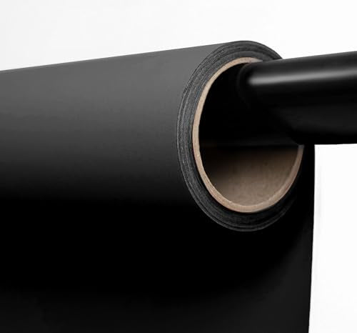 Kate Seamless Paper Backdrop Black Seamless Backdrop Paper Rolls (86''x32.8' Jet) - color: Jet, size: 86''x32.8'