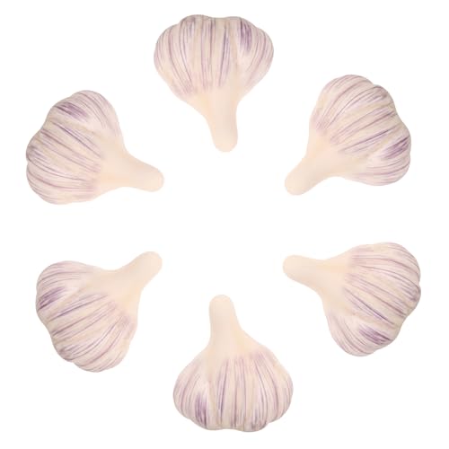 Cabilock 6pcs Realistic Simulated Vegetable Props for Creative Weddings Festivals and Photography Backgrounds Rustic Kitchen Display Models