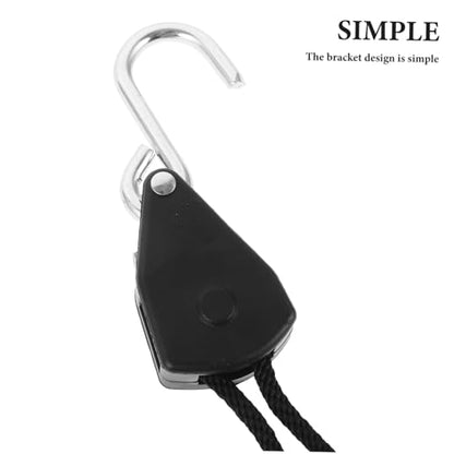 Telescoping Car Hood Prop Rod Aluminum Alloy Hood Support Bar with Hook Hanging Rope for Automotive Repair Easy to Use Holder Tool