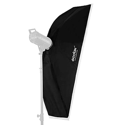 Godox 12"x47" / 30x120cm Softbox, Grid Strip Softbox, Bowens Mount Softbox for Photo Studio Flash Compatible Godox VL150II VL300II SL60W SL60IID SK400II DP400III DP600III QT600III (FW 30x120(1PCS)) - color: FW 30x120(1PCS)