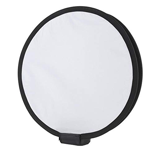 Softbox Diffuser, 40CM Portable Foldable Round-Shape Nylon Softbox Diffuser with a Storage Bag for Camera Flash Light