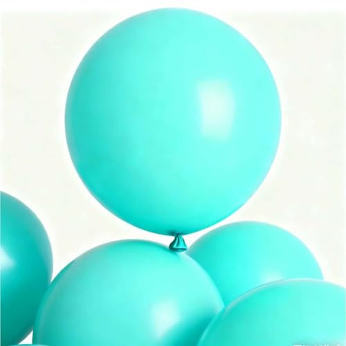 30 Pack Teal Balloons 36 inch Turquoise Latex Giant Balloons for Party Decorations and Events - color: Turquoise, size: 36 inch