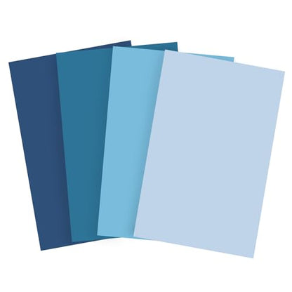 Bessie Bakes Winter Wonderland Solid Color Roll-Up 2 Feet x 3 Feet Photography Backdrops 4 Pack - color: Dusk, Bluebird, Northern Lights, Sleigh Bell