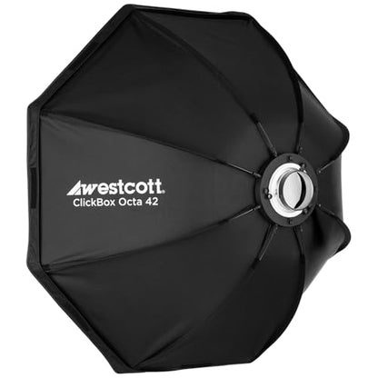 Westcott ClickBox 42" Octa Softbox with Bowens Mount - Portrait and Product Photography & Video Light Modifier - size: 42 in Octa ClickBox