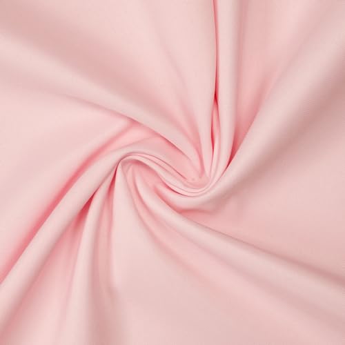Gee Di Moda Cloth Napkins - 17 x 17 Inch Pink Dinner Napkins - Set of 12 Soft & Absorbent Washable Fabric Cloth Table Napkins with Hemmed Edges for Hotel Restaurant, Holiday Parties & Wedding - color: Pink
