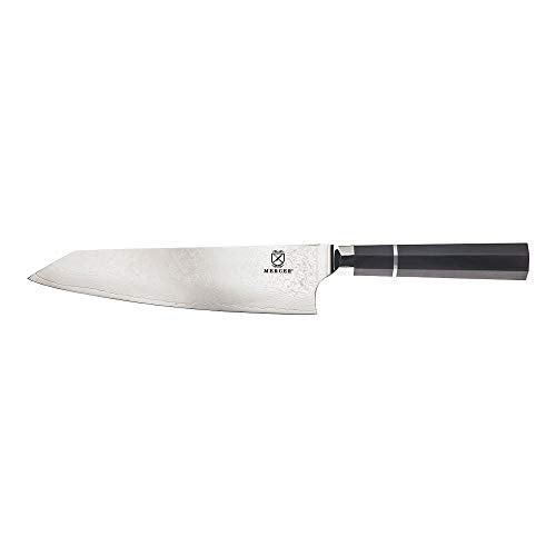 Mercer Culinary Premium Grade Super Steel, 8-Inch Chef's Knife, Ebony Wood Handle - style: Chef's Knife Ebony Wood Handle 8 Inch