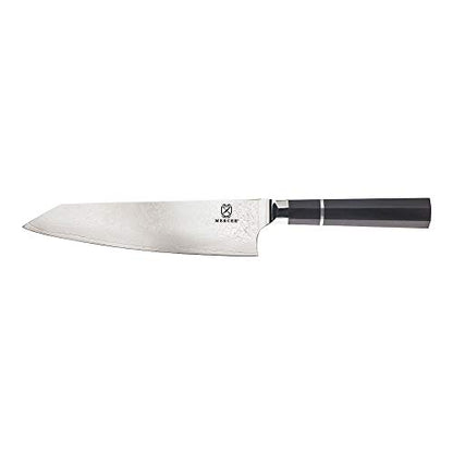 Mercer Culinary Premium Grade Super Steel, 8-Inch Chef's Knife, Ebony Wood Handle - style: Chef's Knife Ebony Wood Handle 8 Inch