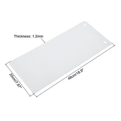PATIKIL 19x8 EVA Backdrop, 1 Pack White Soft Photo Background for Light Box Small Products Photography Studio - color: White, size: 19x8"