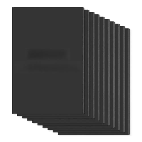 Mat Board Center Premium Black Foam Core Board - 20x30 Inches, 3/16" Thick - 10 Pack, Acid-Free - Ideal for Mounting, Crafts, Art, and Presentations - color: Black, size: 20x30