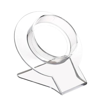 Clear Acrylic Bracelet Display Stand Bangle Display Holder Transparent Shelf Jewelry Showcase Watch Jewelry Organizer Jewelry Storage Rack
