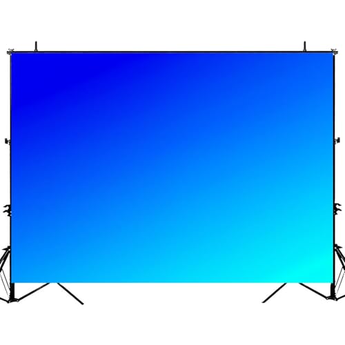 5x7ft Photography Backdrop Gradient Blue Abstract Color Transition Photo Backdrop Photography Background for Photoshoot Portrait Video Party Photo Studio Prop Booth - color: Color2