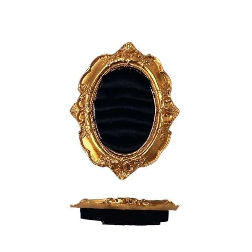 Jewelry Display Rack, Velvet Ring Holder Ring Display Stand Women Vintage Suede Earring Tray Photography Props(Black) - color: Black
