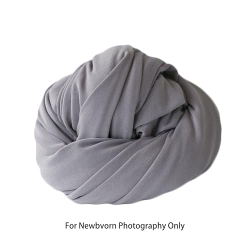 Zeroest Newborn Photography Stretch Wrap Boy Girl Baby Wraps Photography Props - Gray - color: Gray
