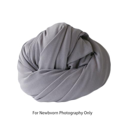 Zeroest Newborn Photography Stretch Wrap Boy Girl Baby Wraps Photography Props - Gray - color: Gray