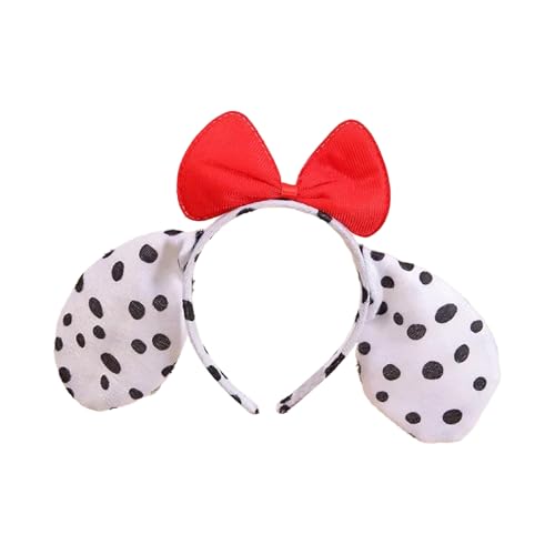 Spotted Hairbands For Photo Studio Halloween Eye-catching Props For Easter Adorkable Party Daily Wear Headpiece - color: Short Plush Bow Styl