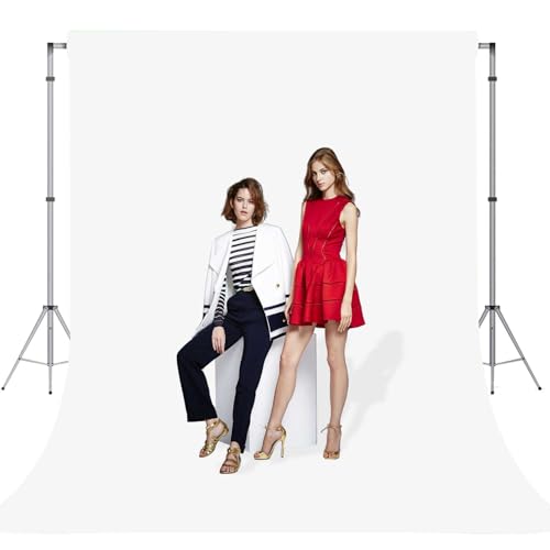 White Backdrop for Photoshoot White Background for Photography Photo Backdrop Curtain for Party 5x7 FT - color: White, size: 5x7 FT