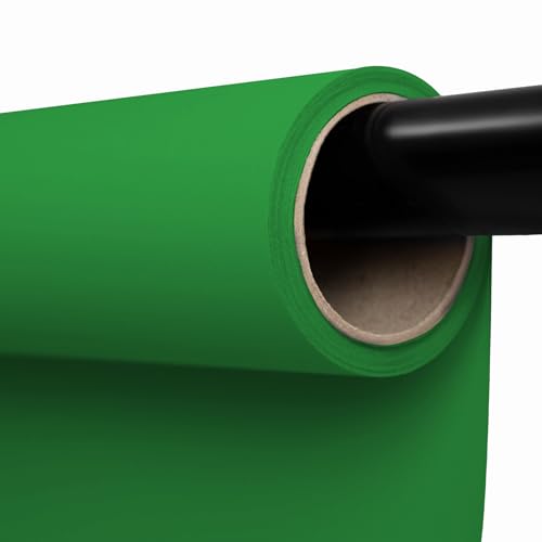 Kate Seamless Paper Backdrop for Photography Green Photo Backdrop Paper (106.8''x32.8' Stinger) - color: Stinger, size: 106.8'' x 32.8'