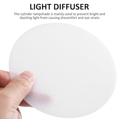 Hemobllo Ceiling Light Diffuser Covers - 6 Pcs 5 Inch Anti-Glare LED Downlight Diffuser Plastic Spotlight Diffuser Covers DIY Lighting Accessories for Ceiling Light LED Downlight Spotlight