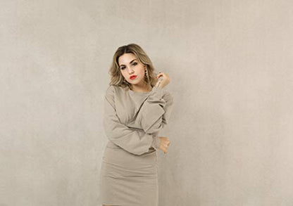 Kate 6.5x6.5ft/2x2m Tint Khaki Backdrops Solid Neutral Background Photography Props Studio Digital Printed Backdrop - color: Size, size: 6.5x6.5ft
