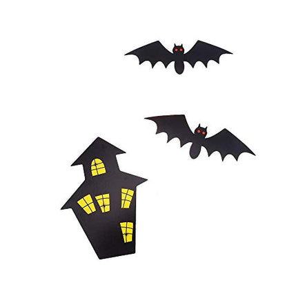 Soochat Halloween Photo Booth Props DIY Kit Scary Hocus Pocus Photo Booth Props for Dress Up Halloween Party Costumes Accessories 22 Pcs