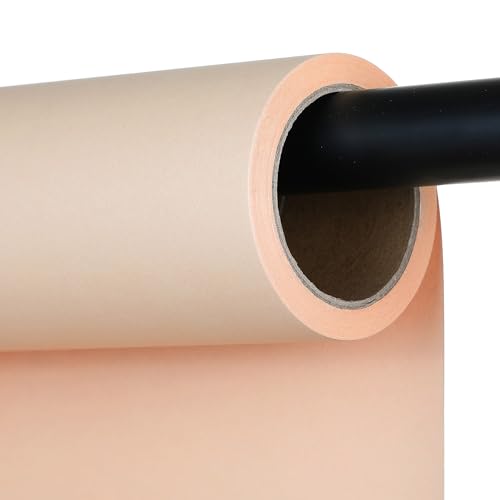 Seamless Photography Background Paper Roll, Blue Photo Paper Backdrop for Photography, Video and Streaming (Ivorine, 82" x16') - color: Ivorine, size: 82" x16'