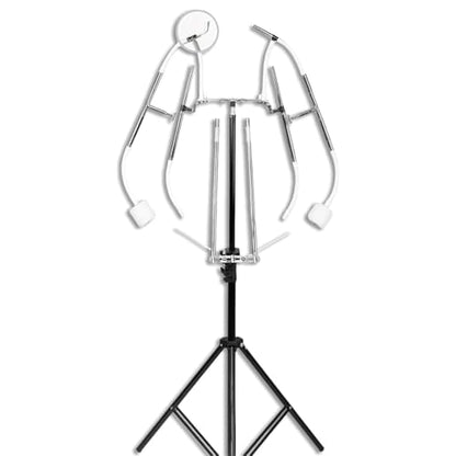 Professional Clothing Photography Dress Form, Adjustable Body Shape Display Stand, for Shirt Skirt Pants Apparel Shooting and Retail Store Display