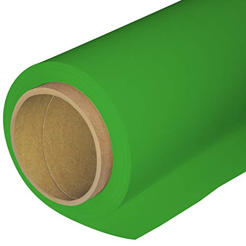 Seamless Photography Background Paper Roll, Green Photo Paper Backdrop for Photography, Video and Streaming (107''x36' Stinger) - color: Stinger, size: 107" x36'