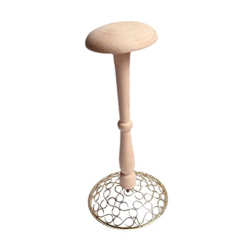 Hat Holder for Shop Home Storage Headwear Clothing Props Model Hair Metal Base Durable Wardrobe Storage Tool Hat Rack