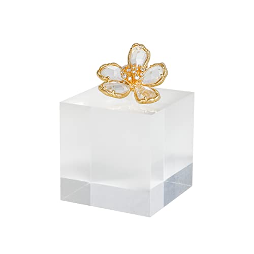 small clear display riser, Acrylic block for jewelry selling, transparent earring ring display riser for Closet Show【1.97 L x1.97 W x1.97 H inch】 - size: 1.97 L x1.97 W x1.97 H inch