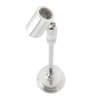 ciciglow Mini LED Spotlight, LED Jewelry Showcase Spotlight USB 5V Cabinet Lamp Adjustable Indoor Picture Lights Art Lights (White Light)