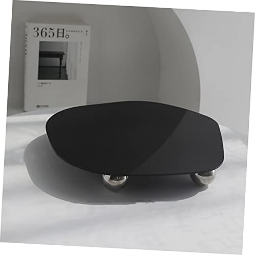 Ciieeo 1Pc Acrylic Display Tray for Home Decor and Aromatherapy Unique Photography Prop and Sundries Storage Container Material Irregular Shape for Jewelry and Cosmetics Organization
