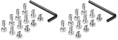SMALLRIG Allen Wrench Screw 1/4" Screws Accessories Tool (12pcs/Pack) - 1713 (Pack of 2) - size: 12pcs 1/4" Screw 1713 (Pack of 2)