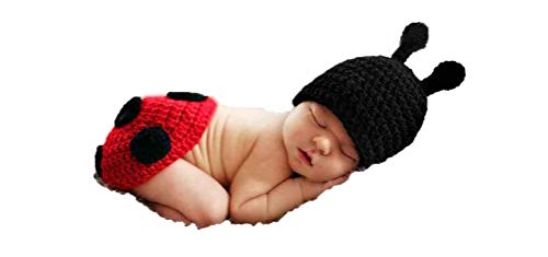 Matissa Newborn Baby Girl/Boy Crochet Knit Costume Photography Prop Hats Outfits - color: Multicolor
