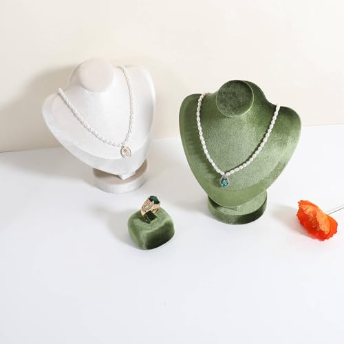Cute Single Ring Holder for selling, Velvet Ring Display Stand for Jewelry Show, Jewelry Storage Display【Green】 - color: Green