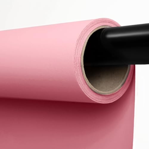 Kate Seamless Paper Backdrop for Photography Pink Backdrop Paper (86''x32.8' Baby Pink) - color: Baby Pink, size: 86''x32.8'