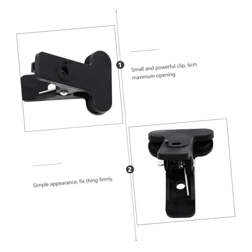 6pcs Heavy-Duty Nylon Spring Clamps for Photography Backdrop Clips, Muslin Background Holder Clips for Studio and Video Shooting