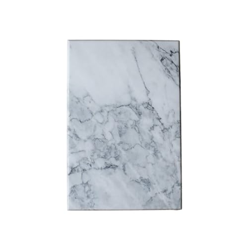 Creative Gifts International White Marble Board | 8" x 12" Serving Board | Elegant Charcuterie and Cutting Board | Durable Kitchen Prep Surface | Gift Ready