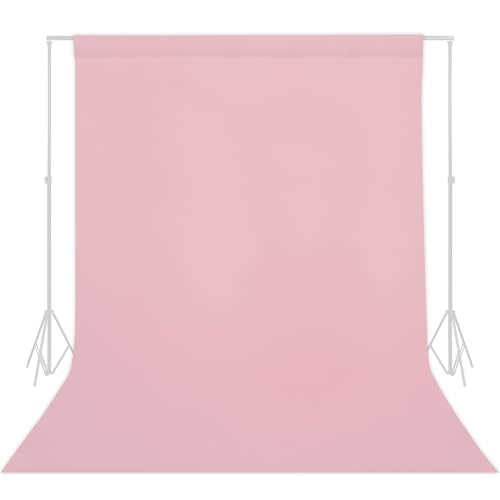 TRLYC Pink Background Backdrop - 7x10 FT Backdrop for Photography Photo Booth Backdrops Screen for Photo Backdrop Video Photography Studio Parties Background Decoration - color: Pink, size: 7x10FT