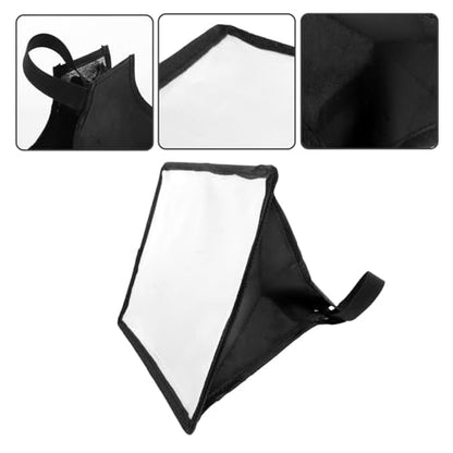 Portable Universal Camera Flash Softbox Diffuser 20x30cm Soft Light Cover for DSLR Speedlight Photography Lighting