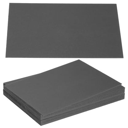 PATIKIL 12x8x0.04" Chipboard Sheets, 20Pcs 40PT Thick Book Board Binders Board Sturdy Bookbinding Supplies for Book Binding Cover, Black - color: Black, size: 12x8x0.04"